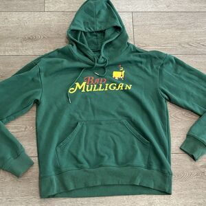 Bad Mulligan Hooded Pullover Sweater #2 Women’s XL Green Golf Masters Parody